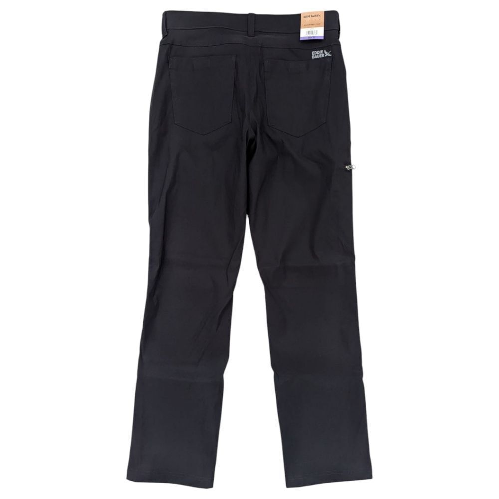 Eddie Bauer Rainier Tech Pants Men's 30x32 in Black NWT - Picture 3 of 7